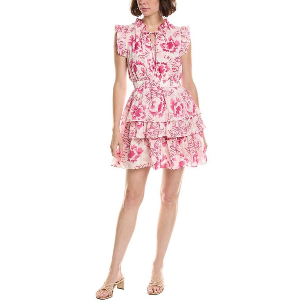 Ro's Garden Womens  Bimba Short Dress, Pink